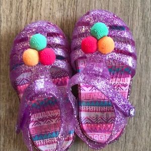 Rare crocs Velcro strap